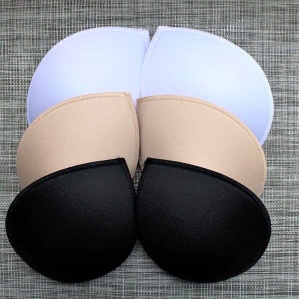 M Fabrics White Bra Pads Removable Cotton Cups Inserts Bust Enhancer for  Girls/Women for Dresses/Kurti/Bra (1 Pair) White (30) : Amazon.in: Clothing  & Accessories