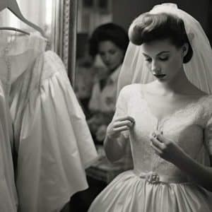 Can you alter a vintage wedding dress?