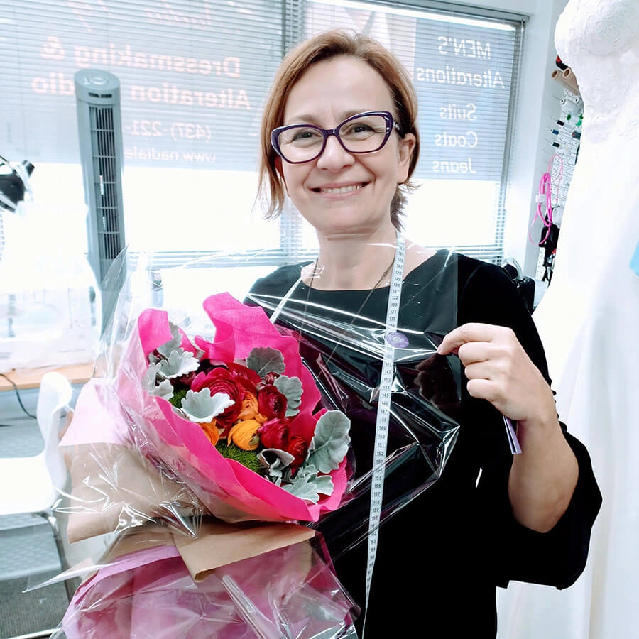 nadia lef wedding dress alteration tailor at nlefashion